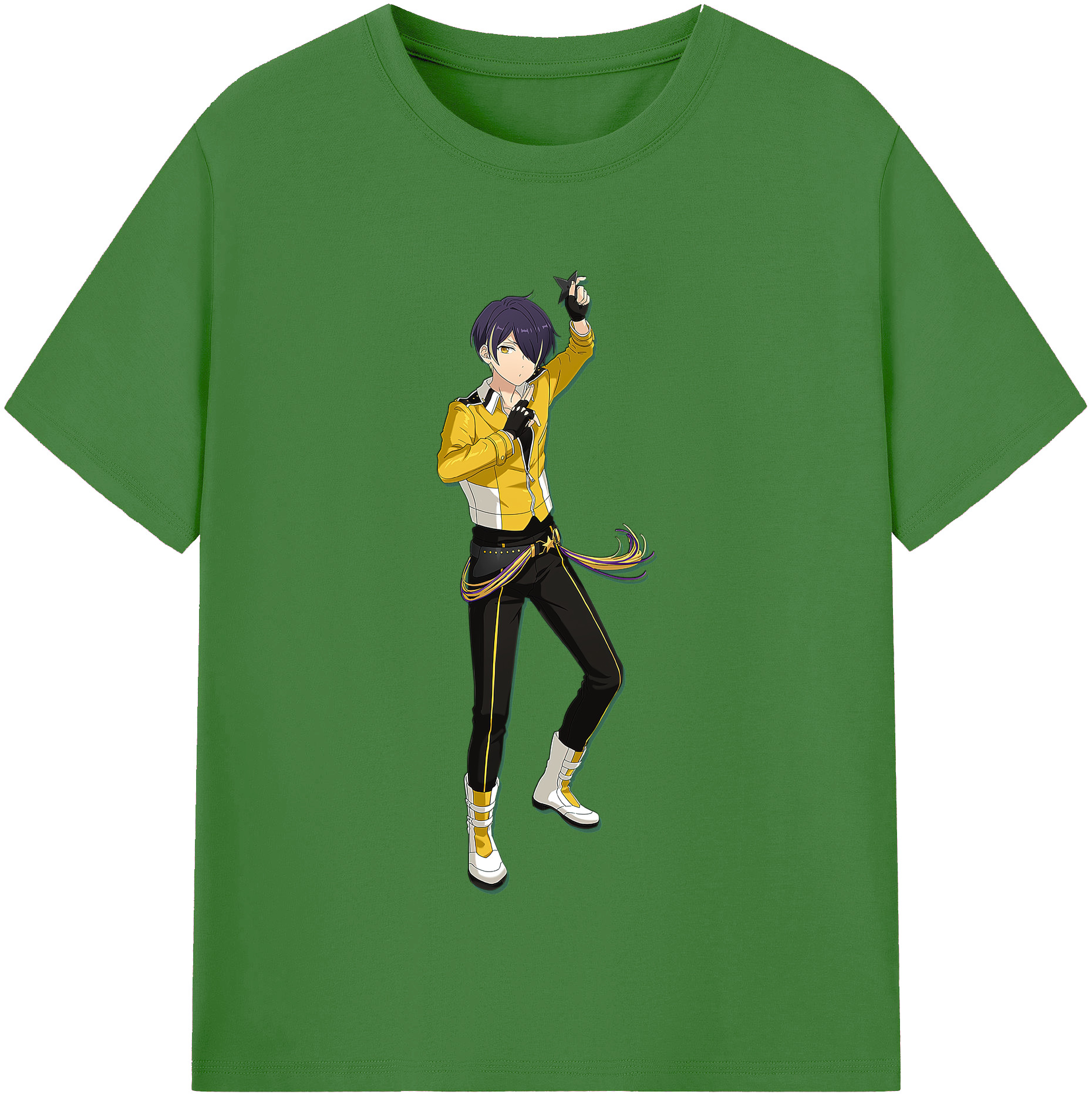 （画像用） あんさんぶるスターズ! Ensemble Stars レディースカジュアルプリントTシャツ（綿100％）